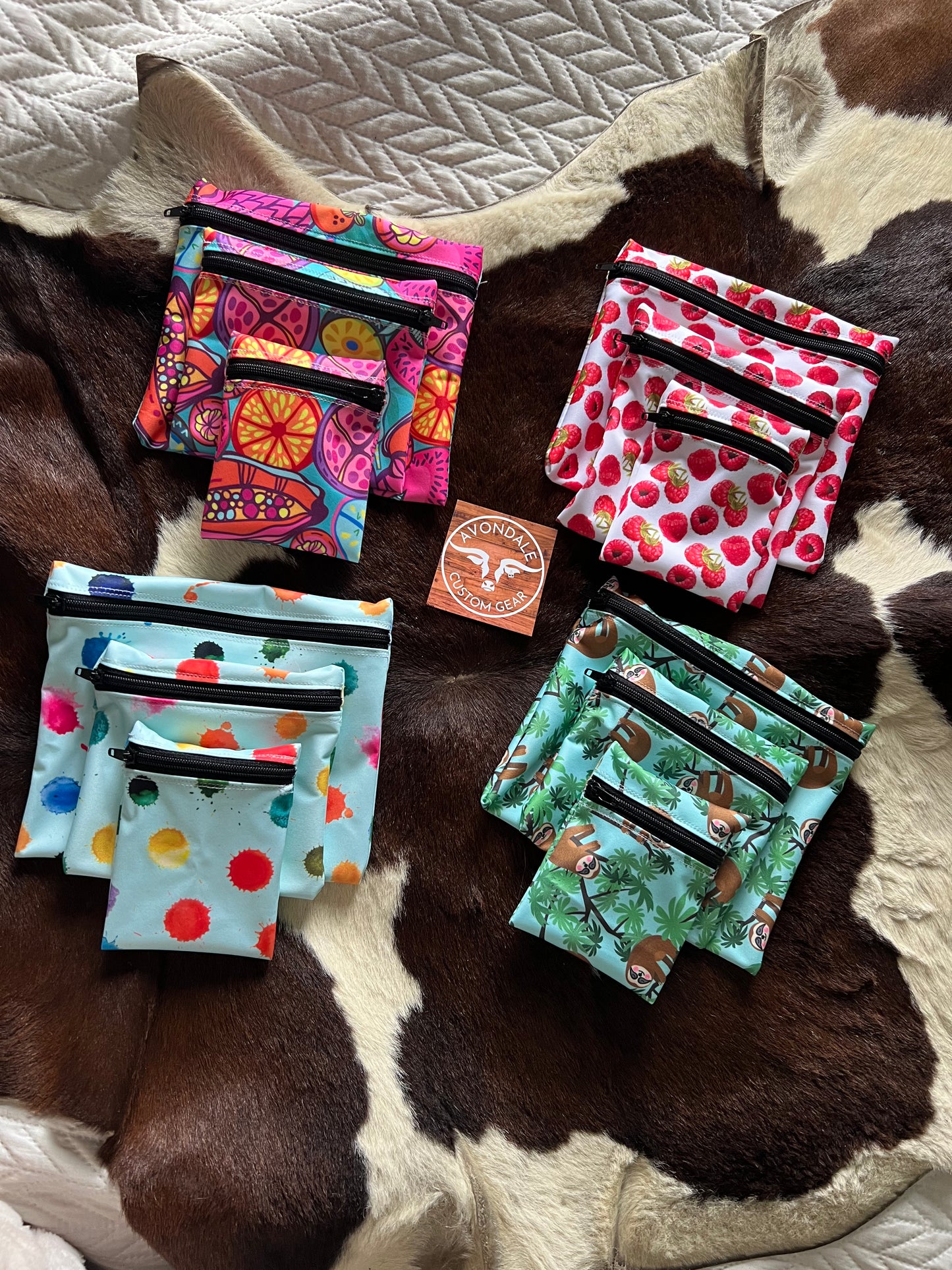 Reusable Zip Pouches