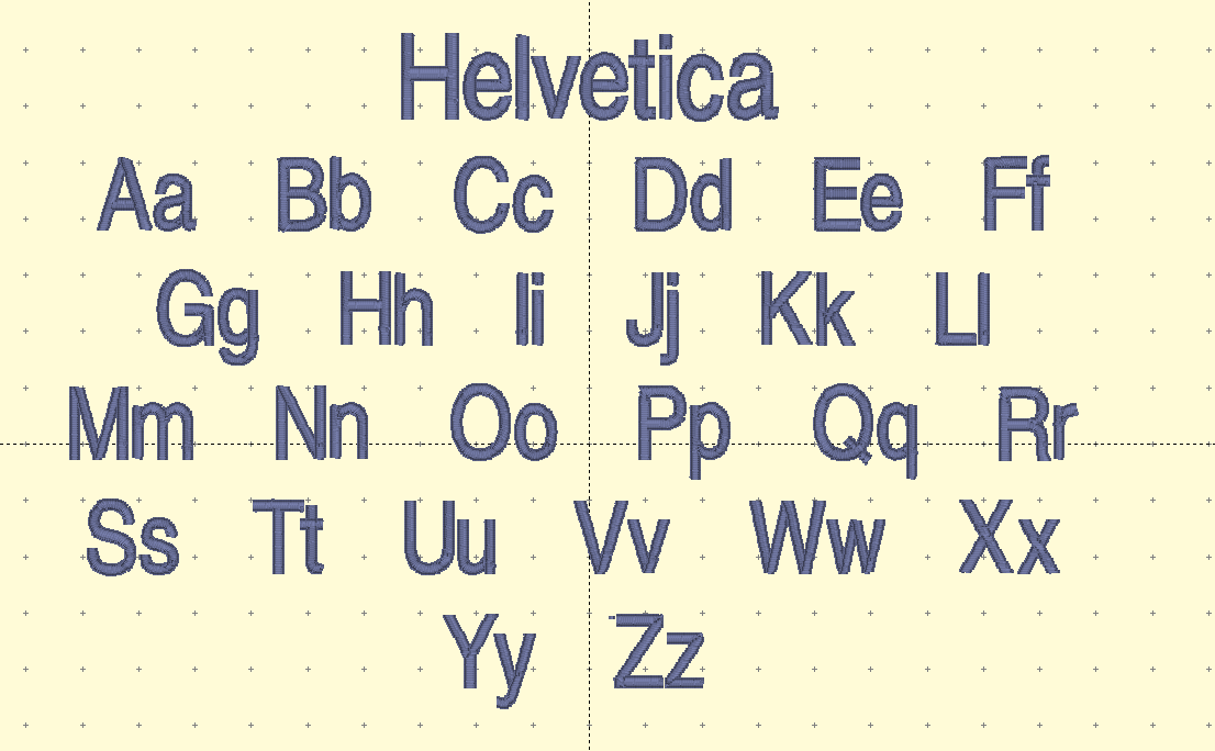 Embroidery Fonts - SELECT YOUR FONT HERE