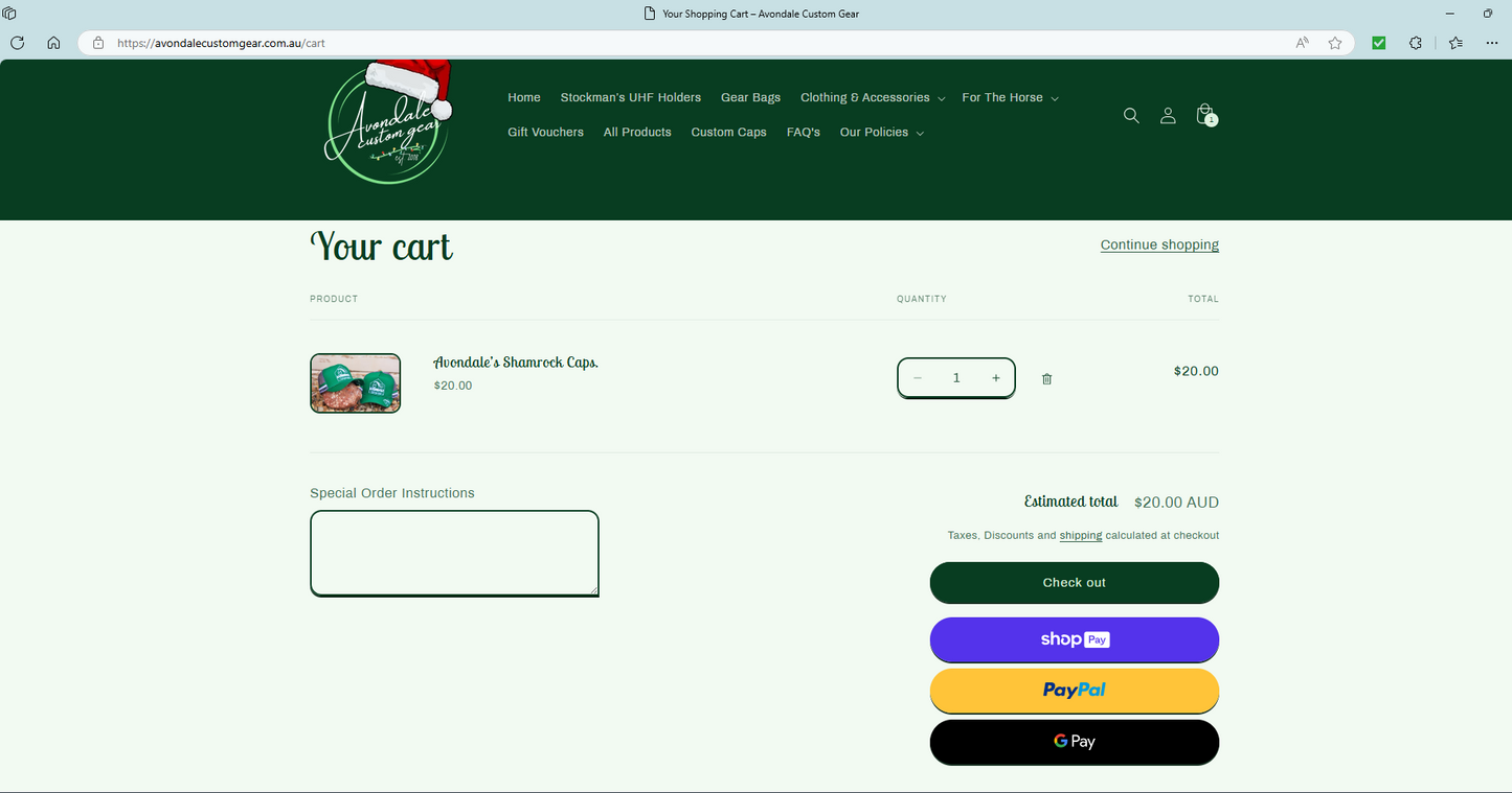 UHF Holder Embroidery