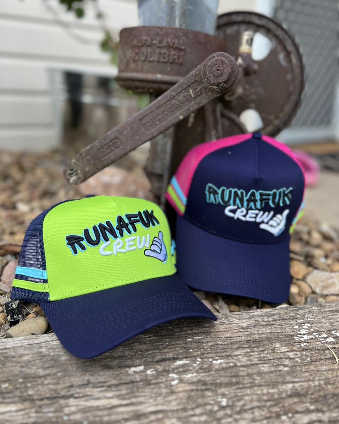 RUNAFK CREW Caps