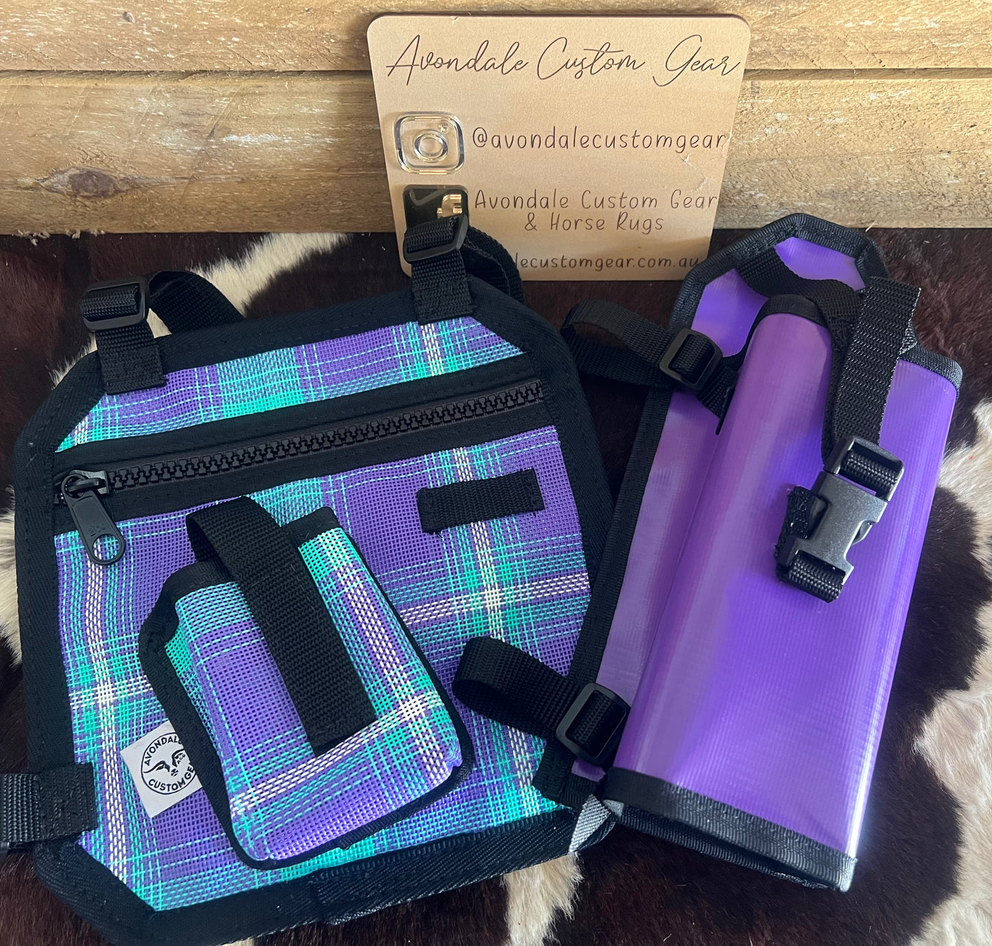 Stockman’s UHF Pouch & MESH Water bottle holster set