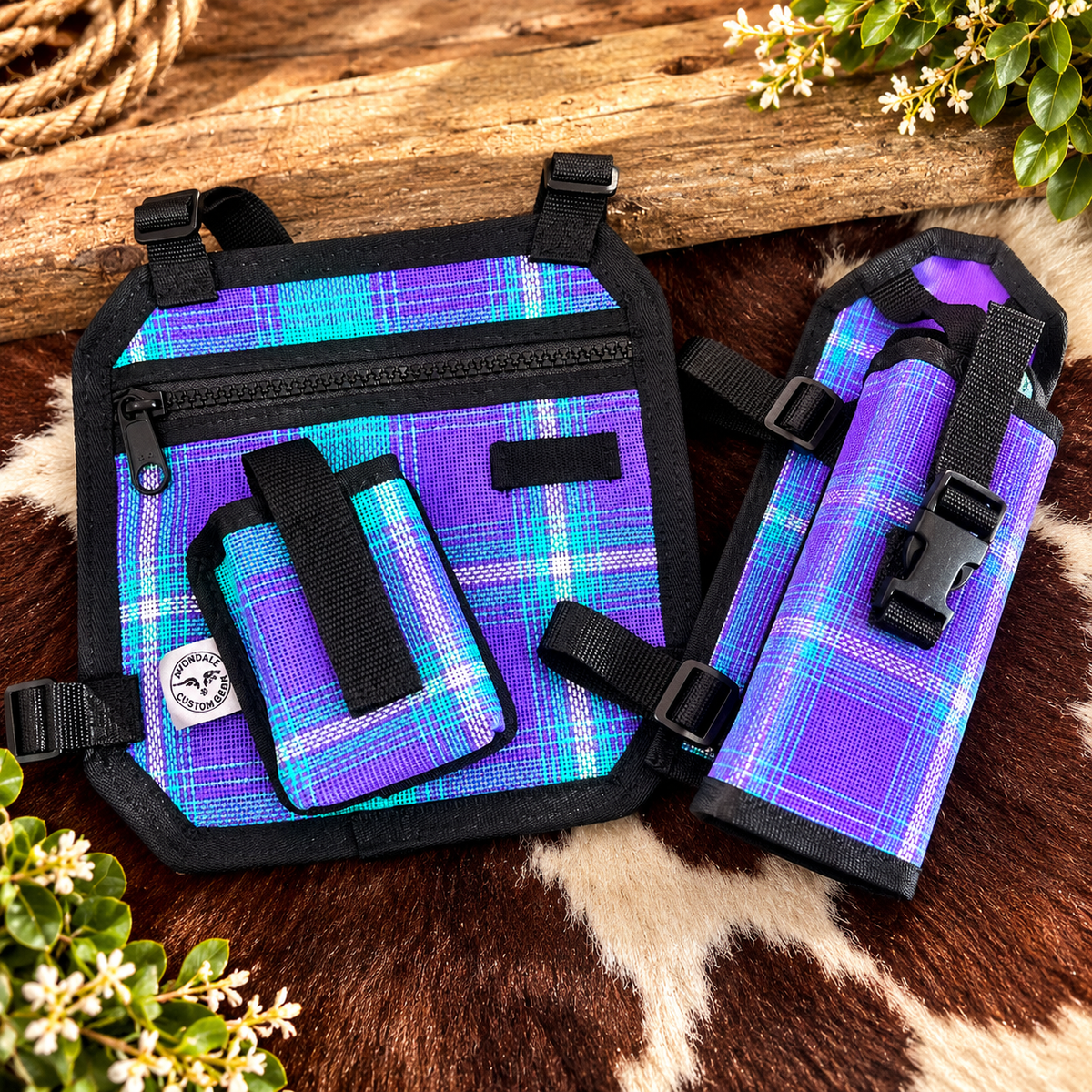 Stockman’s UHF Pouch & MESH Water bottle holster set