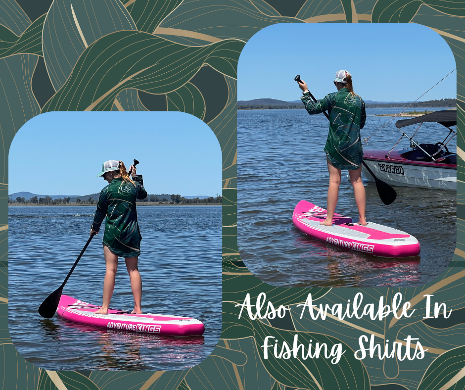Bass Fishing Bait Pattern Print Dress main image 0