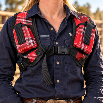 Stockman UHF vest & MESH Bottle Holster Bundle