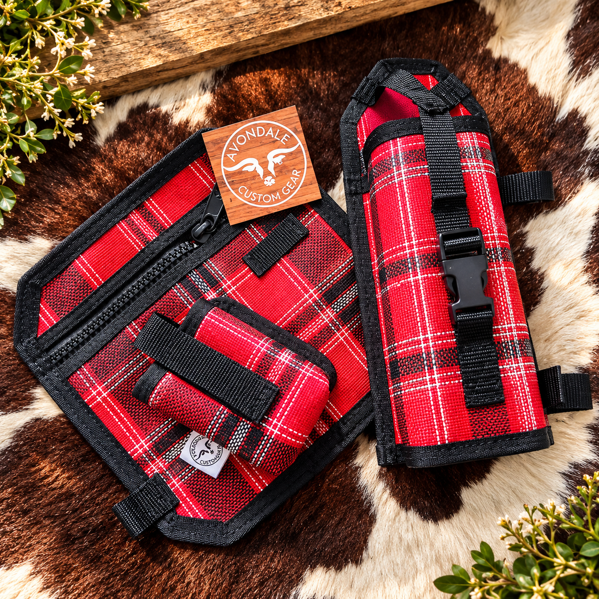 Stockman’s UHF Pouch & MESH Water bottle holster set