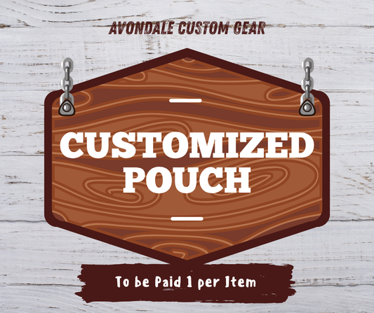 UHF Holder Custom Pouch