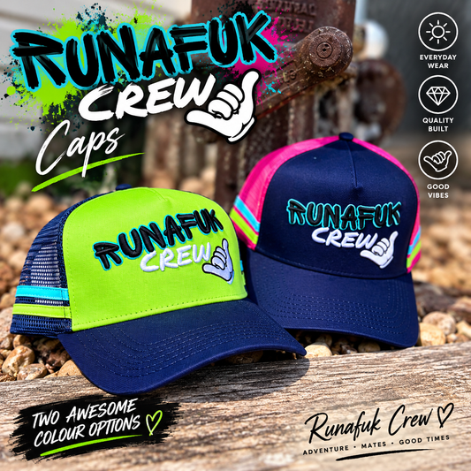 RUNAFK CREW Caps