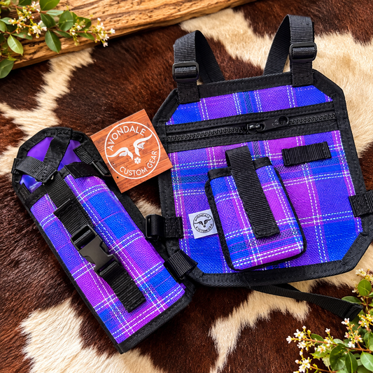 Stockman’s UHF Pouch & MESH Water bottle holster set