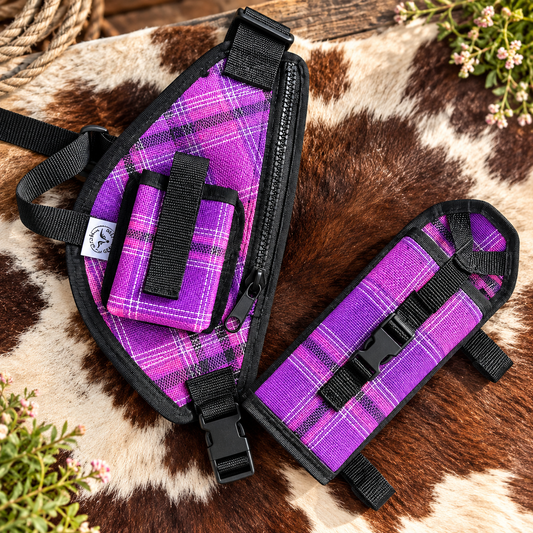 Single shoulder UHF pouch & MESH bottle holster set